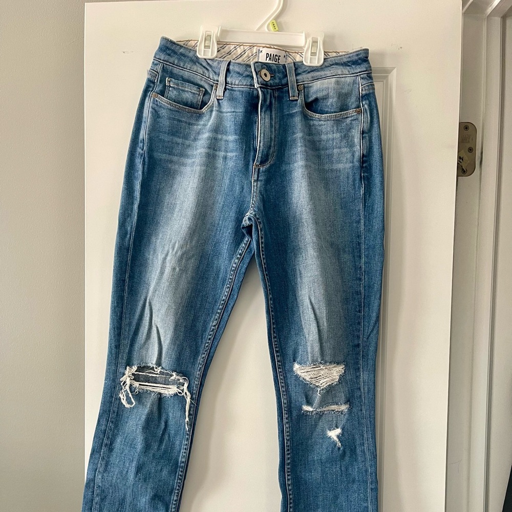 PAIGE Carter Slim Jeans size 25